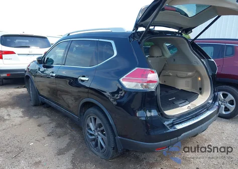 2016 Nissan Rogue Sl from USA, damaged, VIN 5N1AT2MT3GC802462